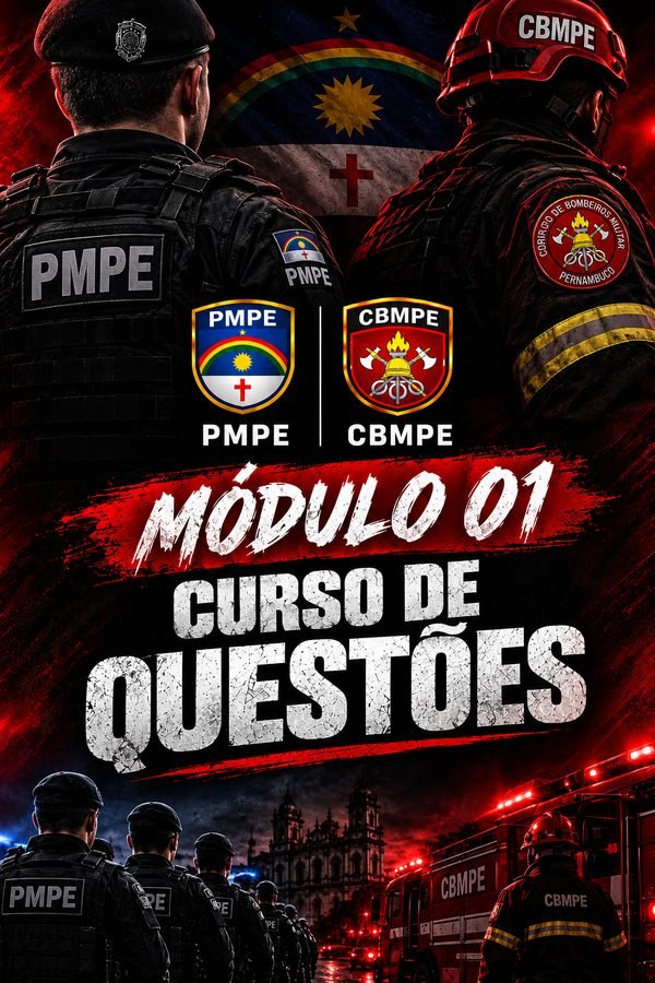 Capa do Módulo 01, Curso de Questões